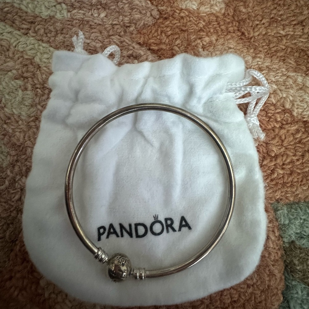 Pandora Silver Charm Bangle